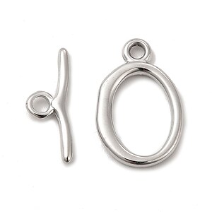 Inchizatoare toggle otel inoxidabil 304, oval 21,5x14x2mm