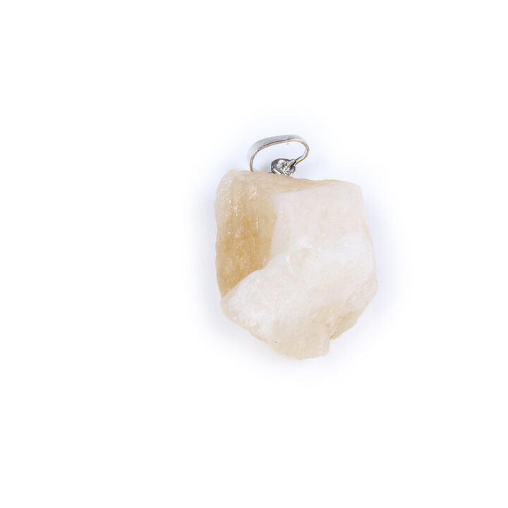 Pandantiv citrine nugget 45x23mm