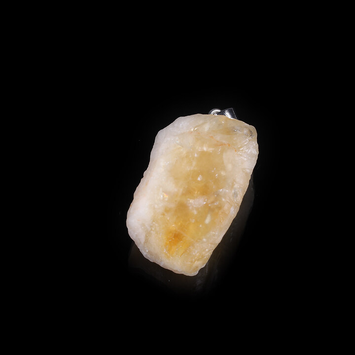 Pandantiv citrine nugget 45x21mm