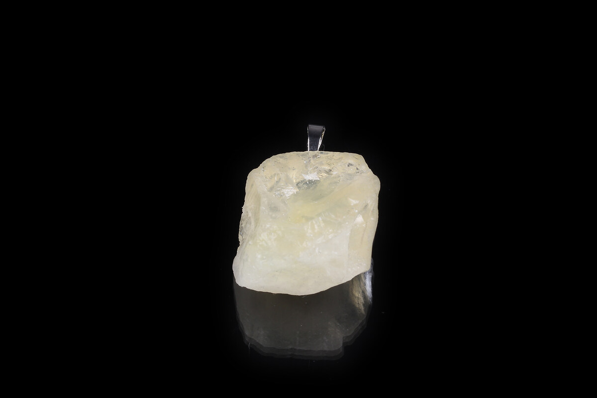 Pandantiv citrine nugget 40x21mm