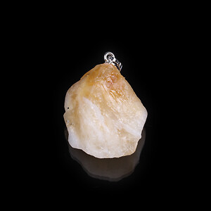 Pandantiv citrine nugget 40x29mm