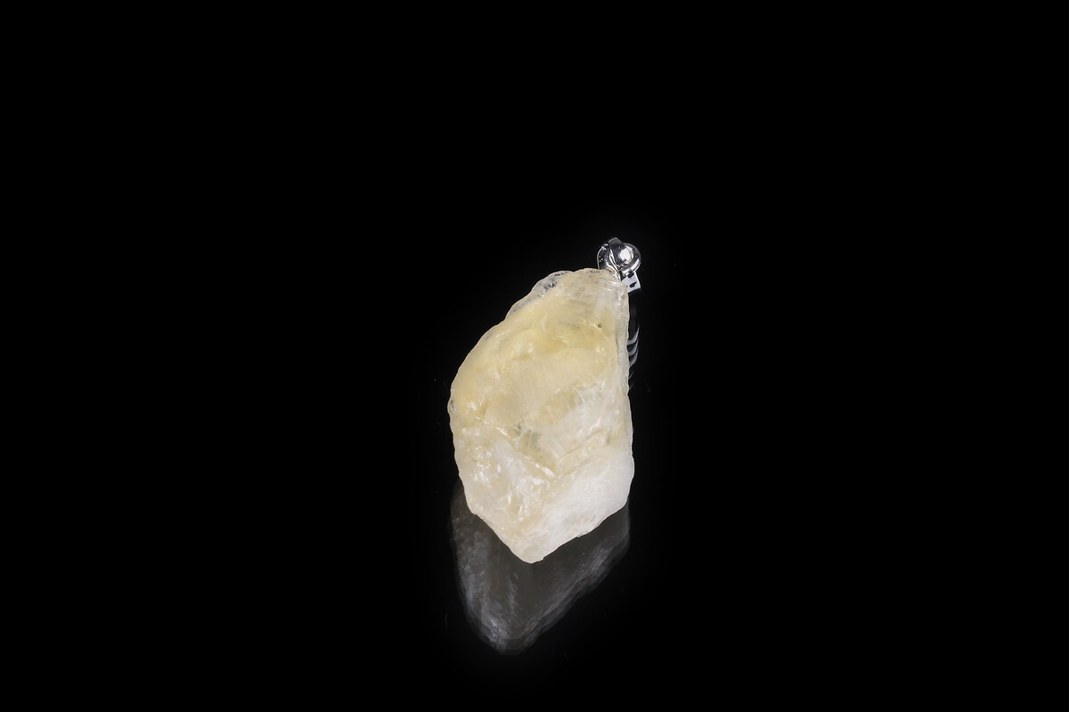 Pandantiv citrine nugget 44x21mm