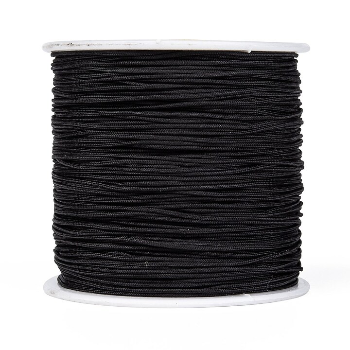 Snur nylon grosime 1mm, rola de aprox. 90m - negru