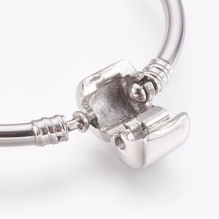 Bratara rigida (bangle) otel inoxidabil 304, grosime 3mm, interior 4,6cm