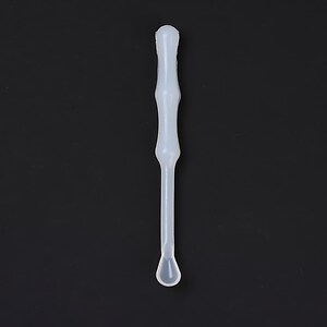 Lingura din silicon pentru amestecat rasina sau lipici, 90x8,5mm