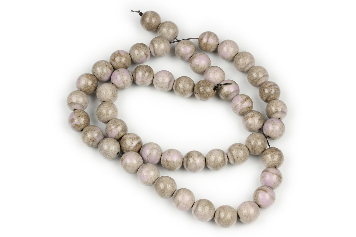 Margele Rainbow Alashan Agate sfere 8mm (sirag) - nisipiu mov