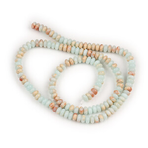 Margele regalite de sinteza Shoushan rondele 2,5x4mm (sirag)