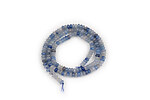 Margele aventurin albastru rondele 2,5x4mm (sirag)