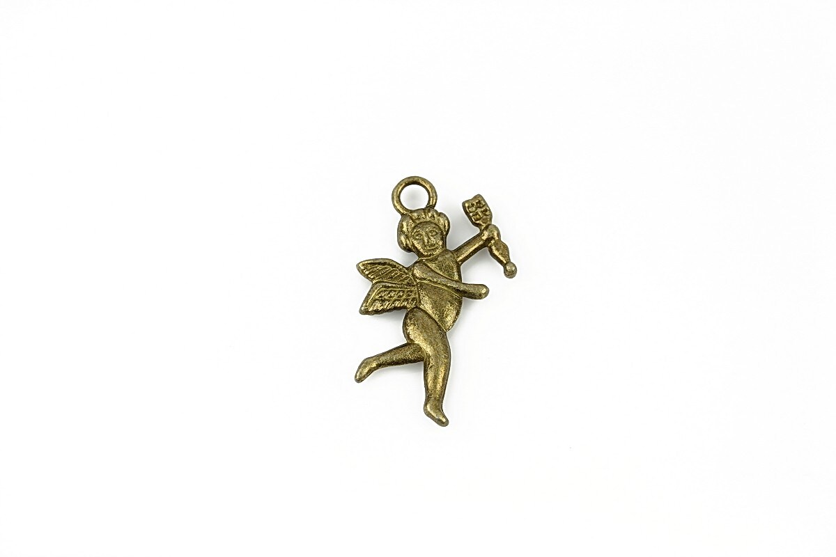 Charm bronz ingeras 24x14mm