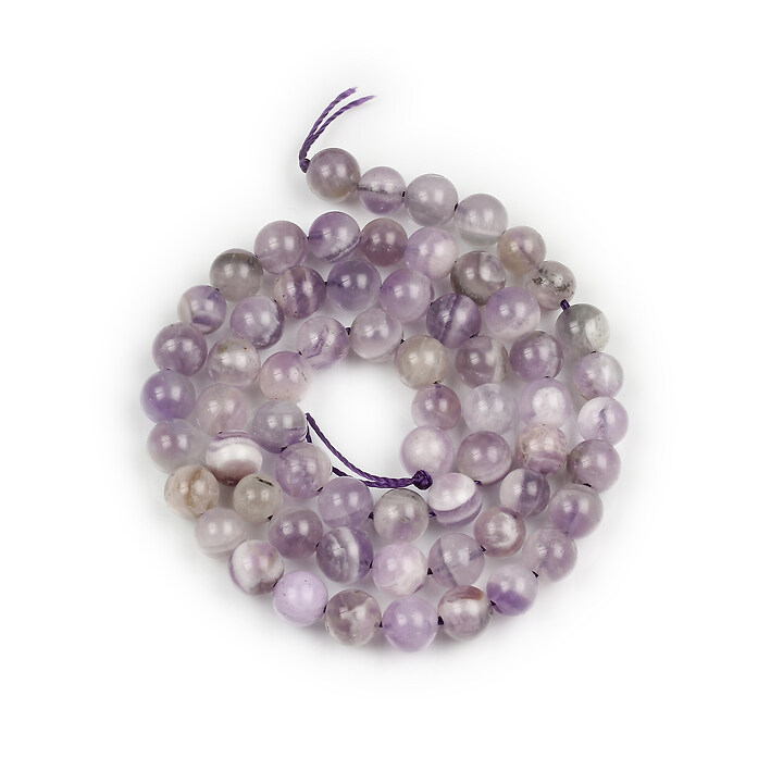 Margele ametist sfere 6mm (sirag)