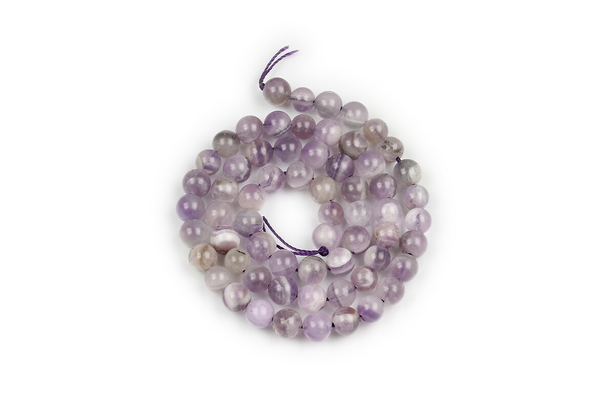 Margele ametist sfere 6mm (sirag)