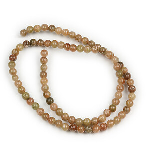 Margele unakite sfere 4mm (sirag)