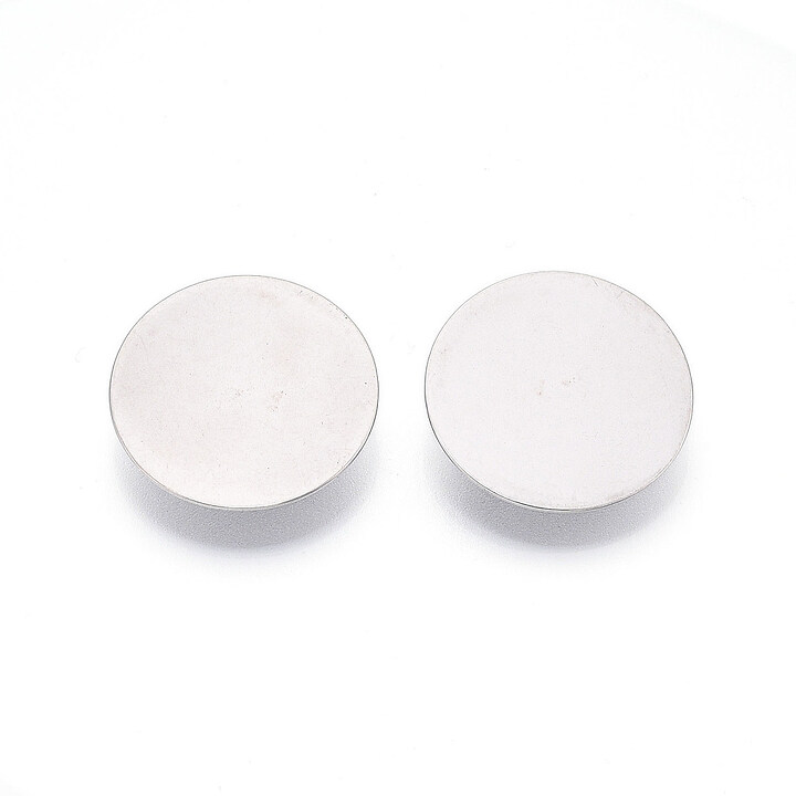 Baza brosa otel inoxidabil 304 cu platou pentru cabochon 25mm