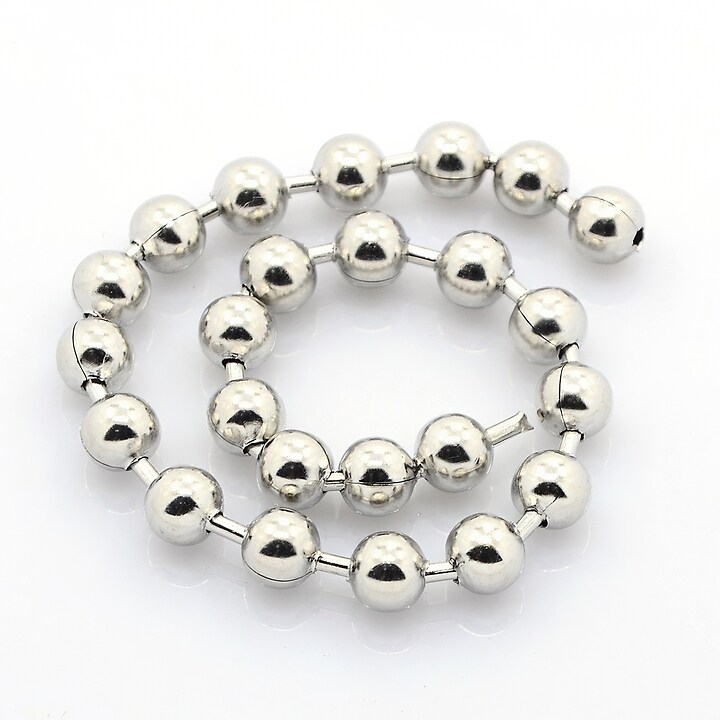 Lant otel inoxidabil 304, cu bile de 6mm (49cm)