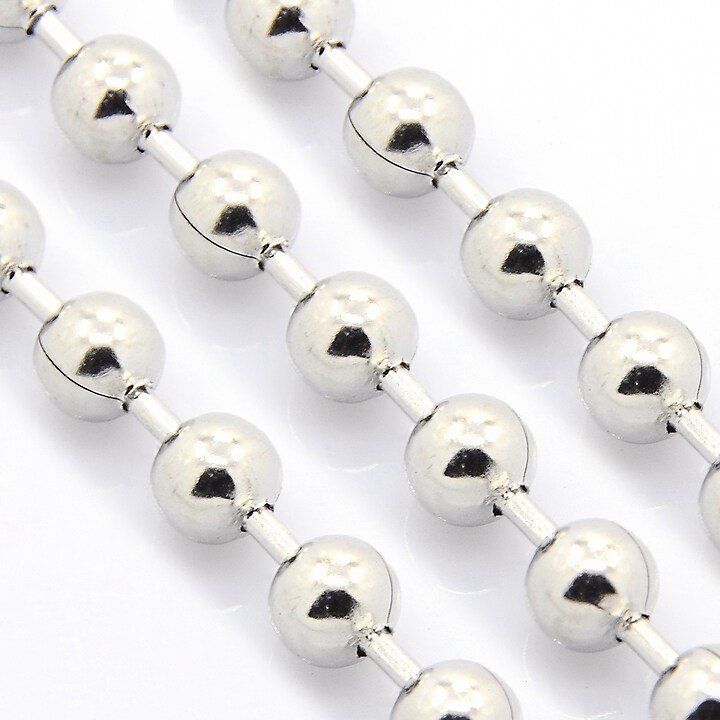 Lant otel inoxidabil 304, cu bile de 6mm (49cm)