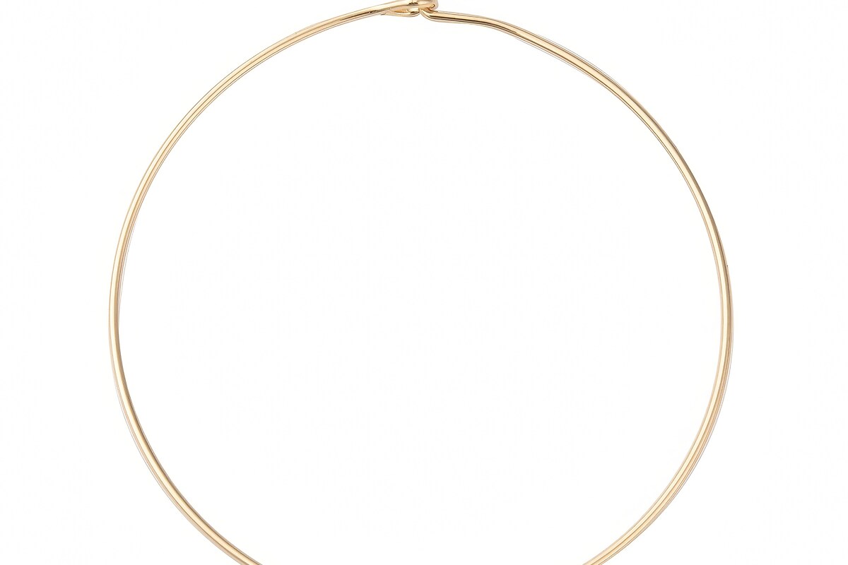 Tortite cercei otel inoxidabil auriu chirurgical 316, hoops 40mm (2 buc.)