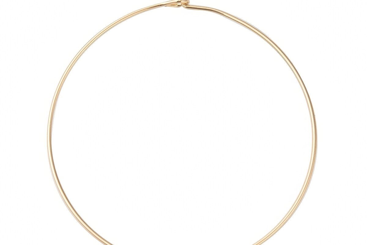 Tortite cercei otel inoxidabil auriu chirurgical 316, hoops 40mm (2 buc.)