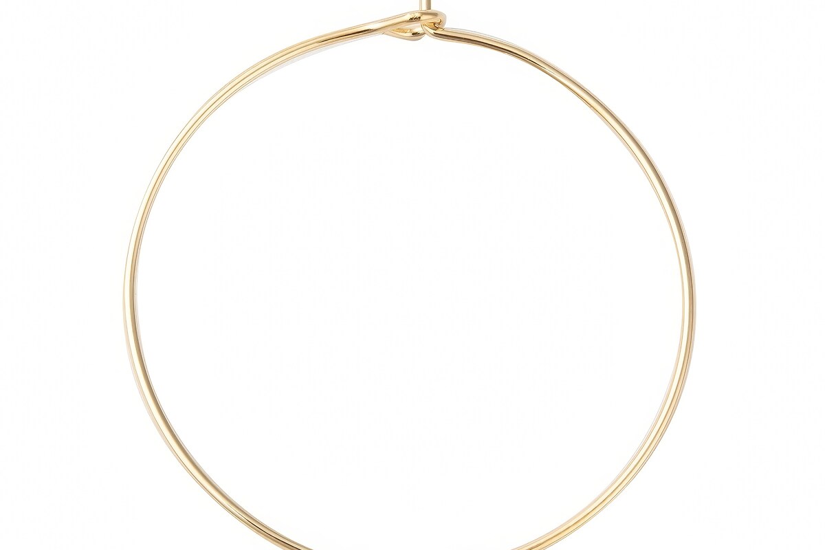 Tortite cercei otel inoxidabil auriu chirurgical 316, hoops 30mm (2 buc.)