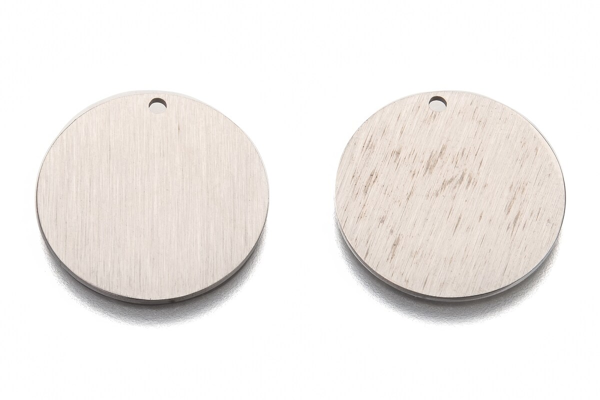 Pandantiv otel inoxidabil 304, banut pentru stantat 20mm