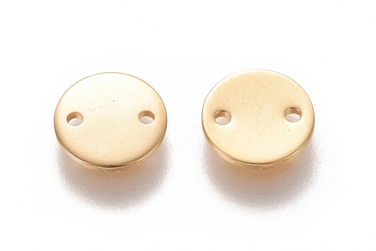 Conector otel inoxidabil 304 auriu, banut 8mm