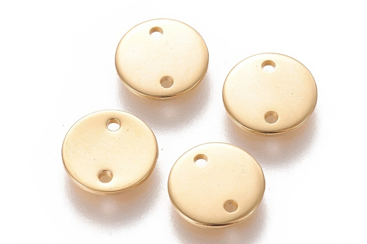 Conector otel inoxidabil 304 auriu, banut 8mm