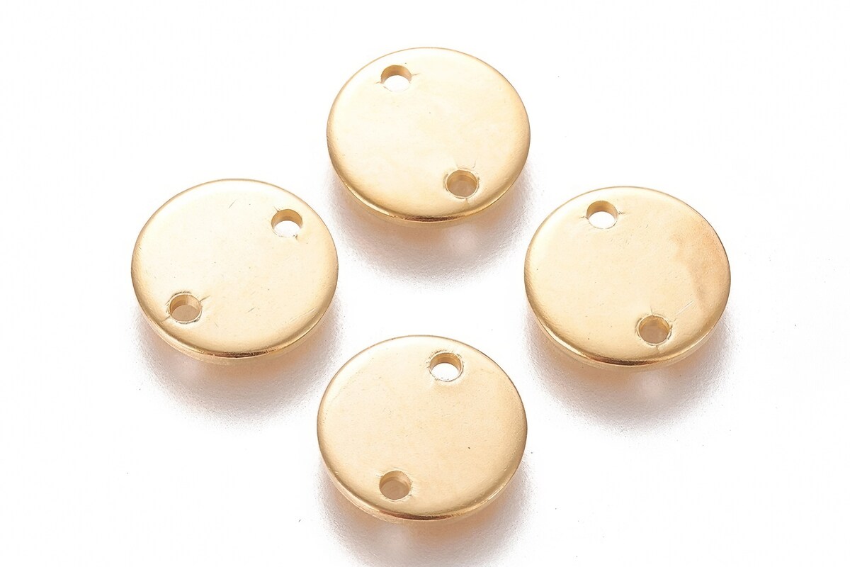 Conector otel inoxidabil 304 auriu, banut 10mm