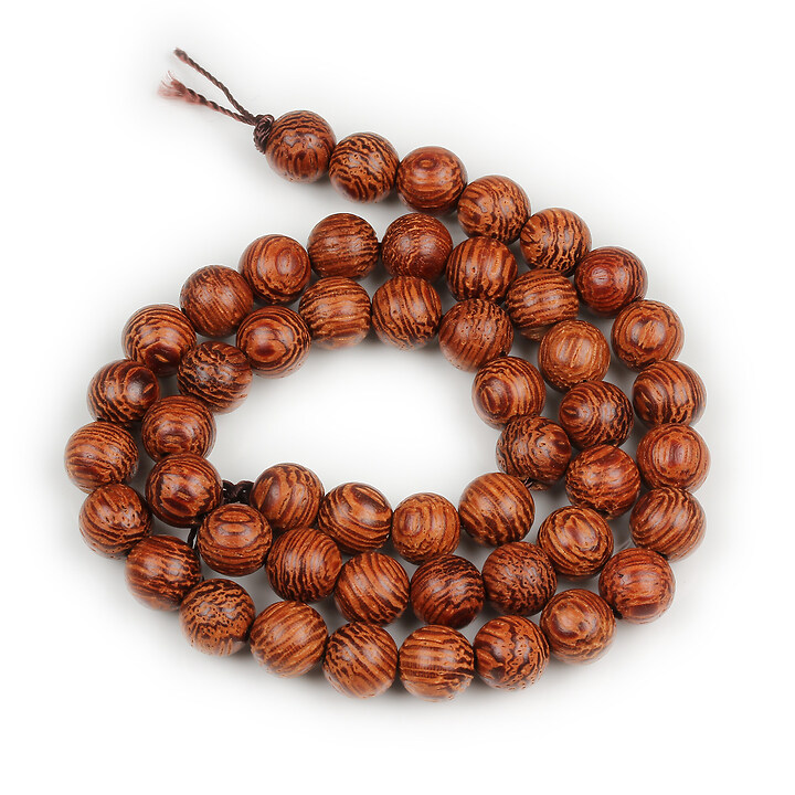 Sirag margele lemn Dracaena Draco (Dragon Tree) sfere 8mm