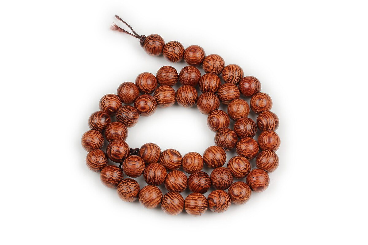 Sirag margele lemn Dracaena Draco (Dragon Tree) sfere 8mm