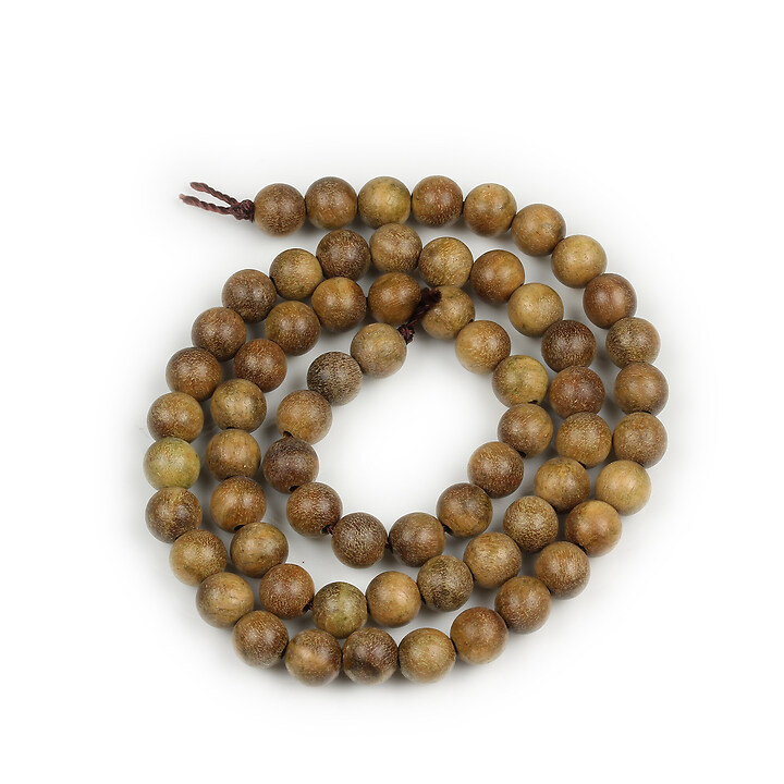 Sirag margele lemn santal sfere 6mm