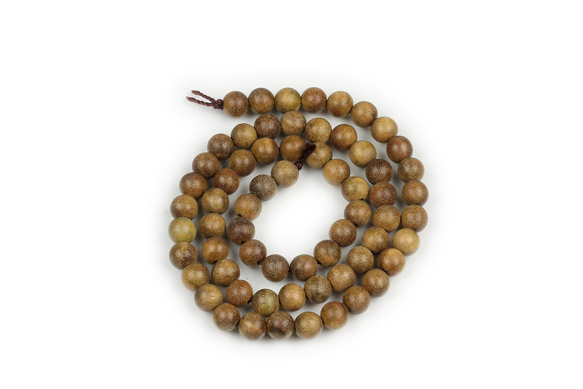 Sirag margele lemn santal sfere 6mm