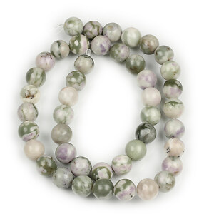 Margele peace jad sfere 8mm (sirag)
