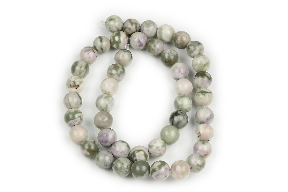 Margele peace jad sfere 8mm (sirag)