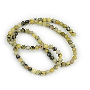 Margele jasp verde sfere 4mm (sirag)