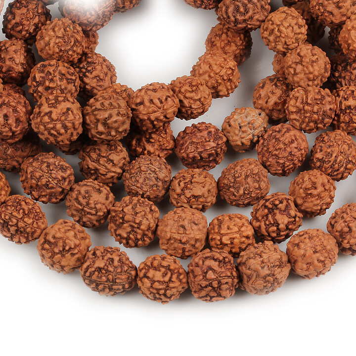 Margele rudraksha 13x12mm (sirag)