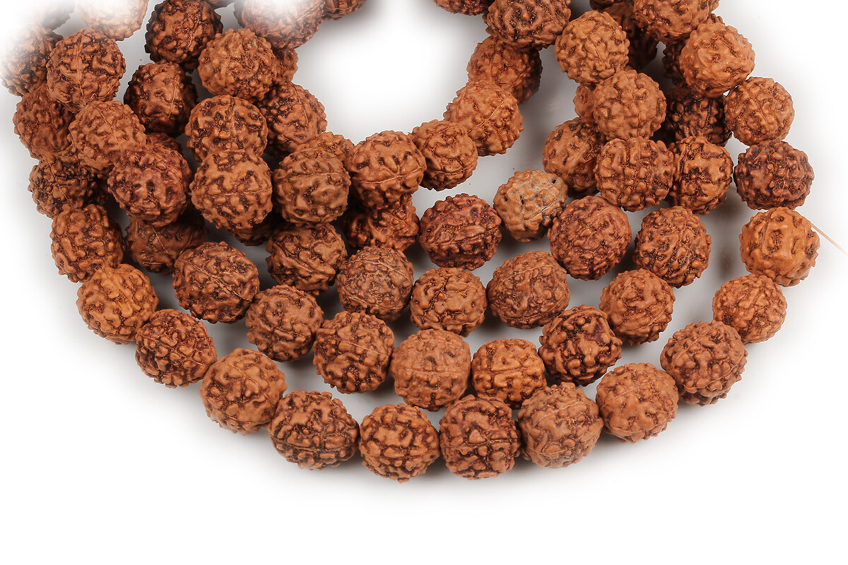 Margele rudraksha 13x12mm (sirag)