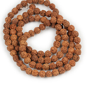 Margele rudraksha 6x7mm (sirag)