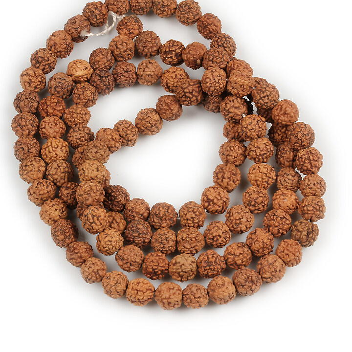 Margele rudraksha 6x7mm (sirag)