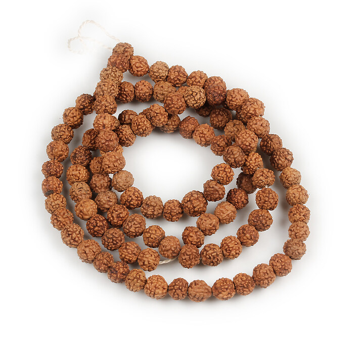 Margele rudraksha 4x5mm (sirag)