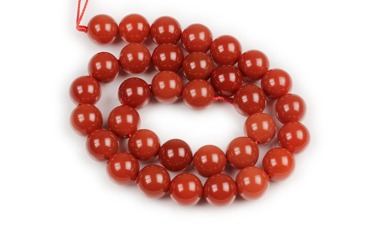 Margele carneol sfere 12mm (sirag)