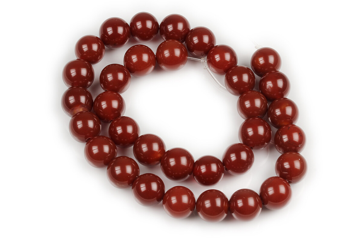 Margele carneol sfere 12mm (sirag)