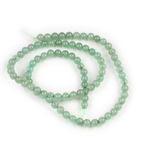 Margele aventurin verde sfere 4mm (sirag)