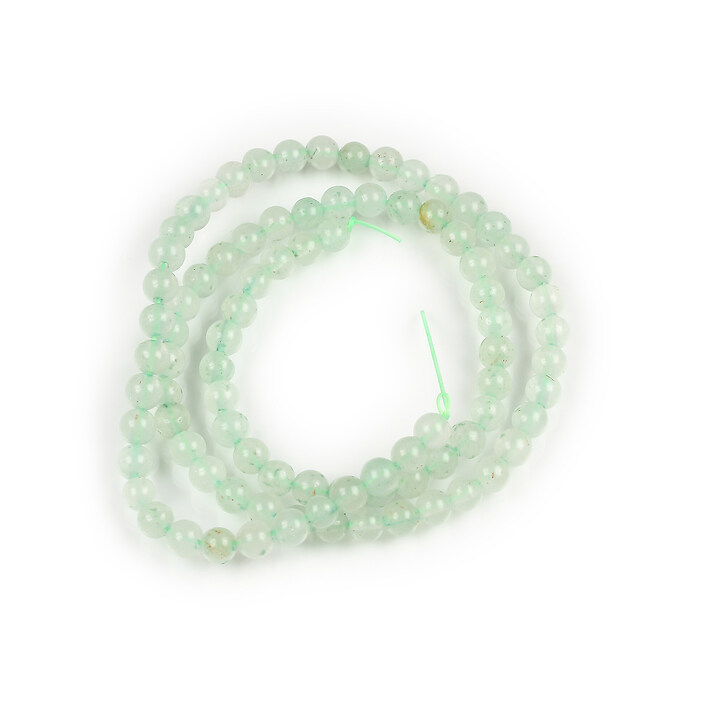 Margele aventurin verde deschis sfere 4mm (sirag)