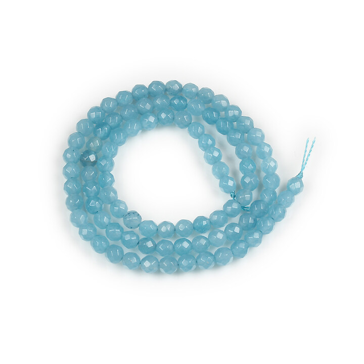 Margele angelite sfere fatetate 4mm (sirag)