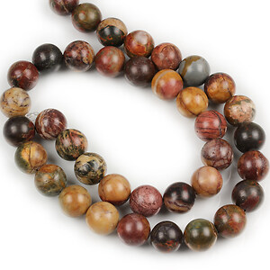 Margele Picasso Jasper sfere 10mm (sirag)