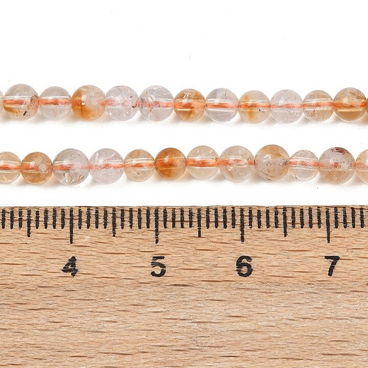 Margele citrine sfere 4mm (sirag)