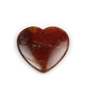 Pandantiv jasp Picasso inima 44x45mm