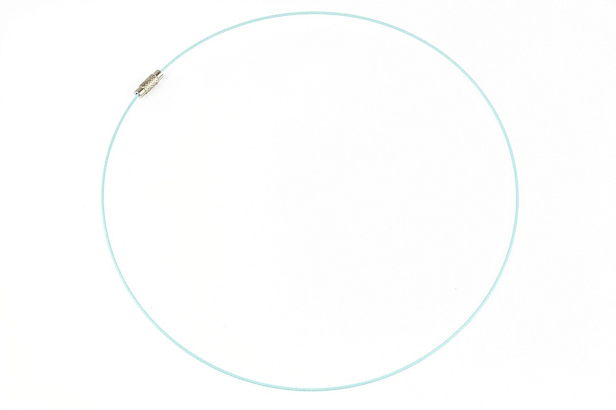 Baza siliconata colier, diametru 14,5cm - bleu