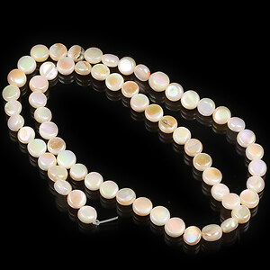 Margele sidef Freshwater Shell placat AB banuti 6mm (sirag)