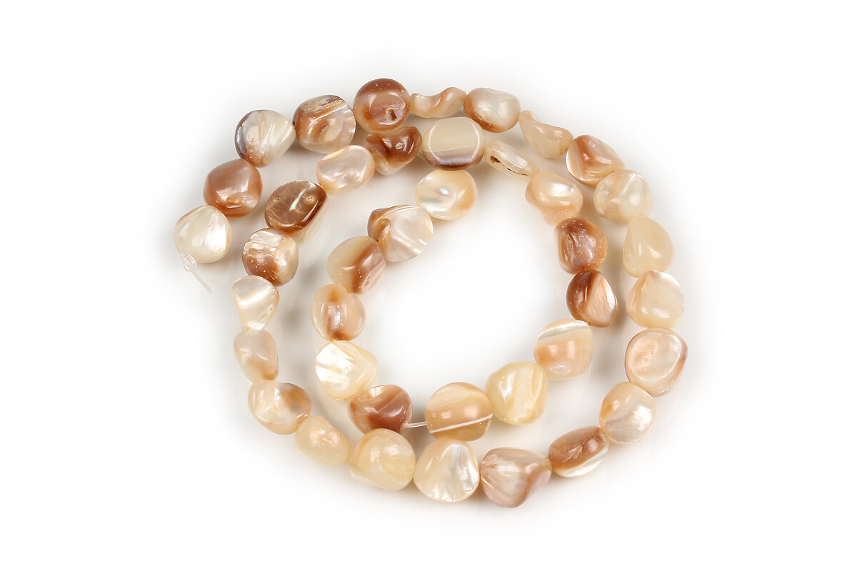 Margele sidef Trochus Shell nuggets 9-10x9-17mm (sirag)