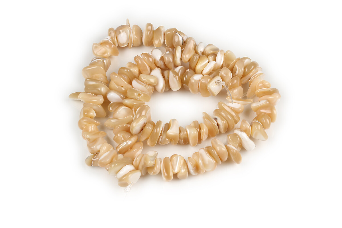 Margele sidef Trochus Shell chips 2-7x7-13mm (sirag)